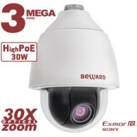 IP-камера видеонаблюдения PTZ купольная Beward BD143P30