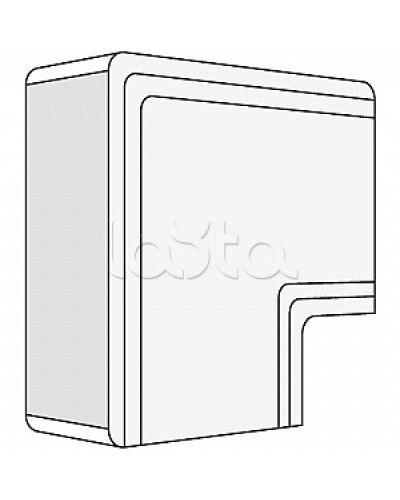 Угол плоский 150x60 NPAN DKC 01747 в Ноябрьске Аксессуары для кабель-канала Pintop.ru