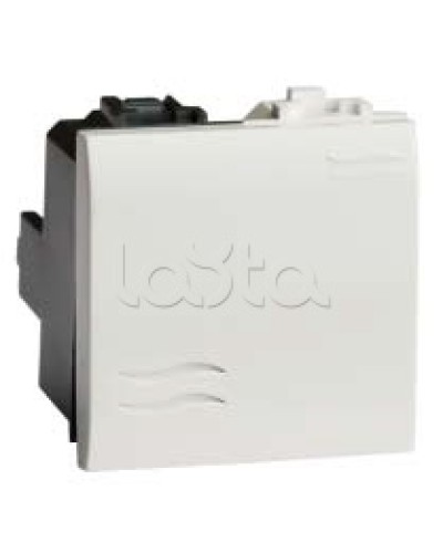 Выключатель типа кнопка, белый, 2мод. DKC 76022B в Ноябрьске Аксессуары для стоек и шкафов Pintop.ru