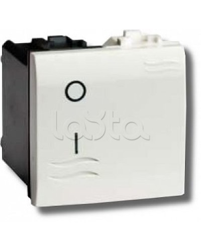 Выключатель двухполюсный белый 2 мод в Ноябрьске Аксессуары для стоек и шкафов Pintop.ru