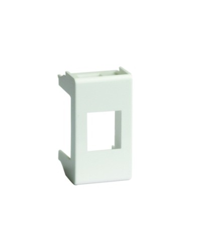 Адаптер для keystone, VIVA, 1 мод, цвет серый DKC 45107 в Ноябрьске Аксессуары для стоек и шкафов Pintop.ru