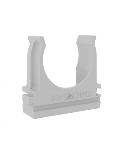 Держатель с защелкой, д.25мм DKC (51025R) в Ноябрьске Держатели, клипсы, скобы Pintop.ru