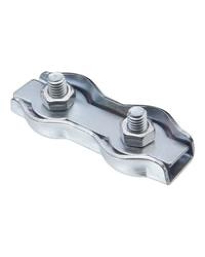 Соединитель (зажим) для троса двойной (Duplex) 4 мм DKC CM623004 в Ноябрьске Трос и аксессуары Pintop.ru