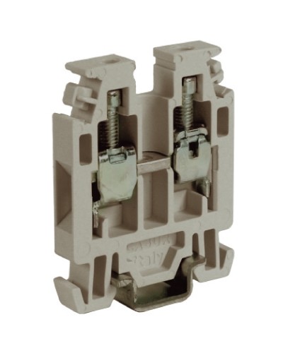 Зажим 2,5 кв.мм серый DKC ZRN500GR в Ноябрьске Крепежные изделия Pintop.ru