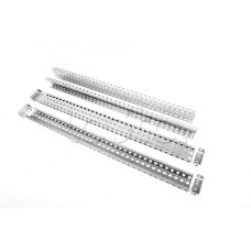 Шина монтажная 23х73 с держателем для шкафов EMS высота/ширина/глубина 500 мм Elbox EMS-RM-73.23.500