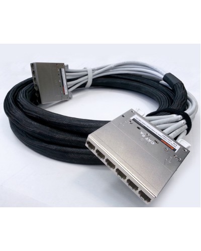 Сборка кабельная претерминированная Hyperline PPTR-CT-CSS/C6AS-D-CSS/C6AS-LSZH-2M-GY в Ноябрьске Аксессуары для стоек и шкафов Pintop.ru