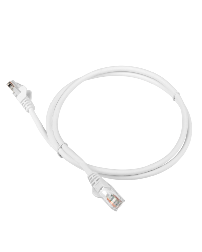 Патч-корд LANMASTER LSZH UTP кат.5e, 0.3 м, белый LANMASTER LAN-PC45/U5E-0.3-WH в Ноябрьске Патчкорды (медные) Pintop.ru