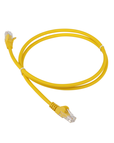 Патч-корд LANMASTER LSZH UTP кат.5e, 0.3 м, желтый LANMASTER LAN-PC45/U5E-0.3-YL в Ноябрьске Патчкорды (медные) Pintop.ru