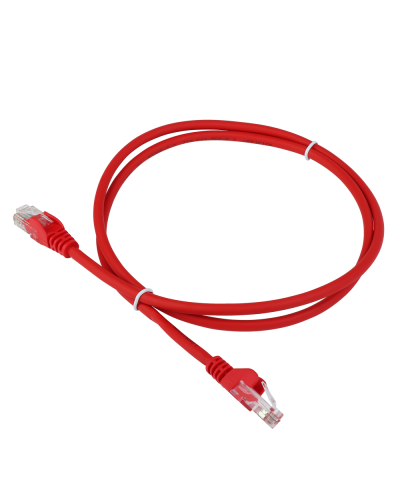 Патч-корд LANMASTER LSZH UTP кат.5e, 12 м, красный LANMASTER LAN-PC45/U5E-12-RD в Ноябрьске Патчкорды (медные) Pintop.ru