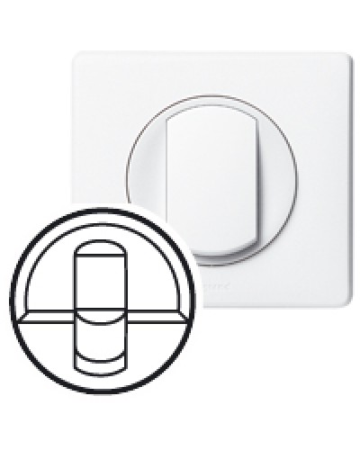 Клавиша для выключателя Celiane Legrand 068251 в Ноябрьске Аксессуары для кабель-канала Pintop.ru