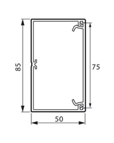 Кабель-канал METRA 85x50 Legrand (638080) в Ноябрьске Кабель-канал Pintop.ru