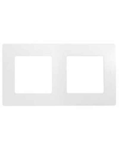 Рамка 2 поста Etika белый Legrand 672502 в Ноябрьске Аксессуары для кабель-канала Pintop.ru