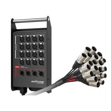 Кабель многожильный со сценической коробкой, с разъемами Roxtone+Neutrik ROXTONE STBN1604L35